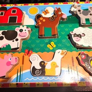 Wooden puzzle - Farm